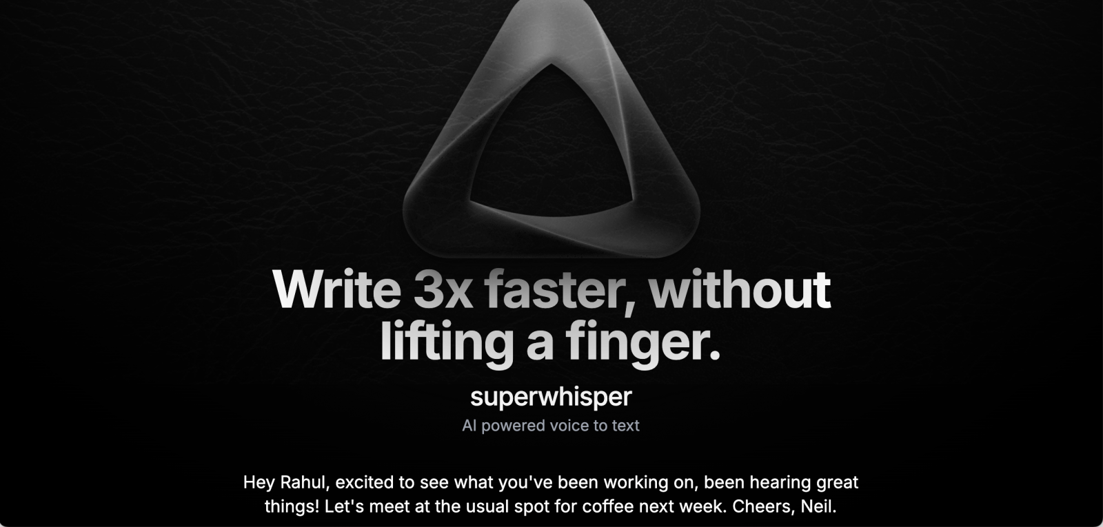 對於不同層級的程式開發者而言，super whisper提供了最自然的「人機協作」的方式。